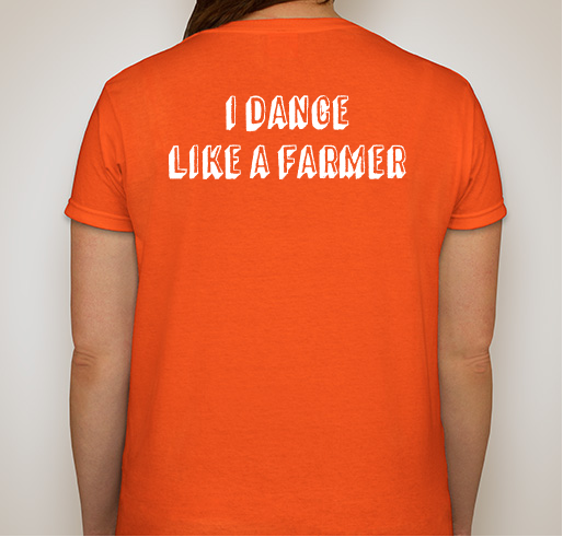 Now no matter where you live you can Dance with Us and be a Shepherd for our Farm Fundraiser - unisex shirt design - back
