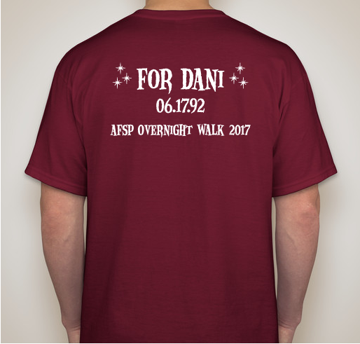 Dumbledore's Army T-shirts Fundraiser - unisex shirt design - back