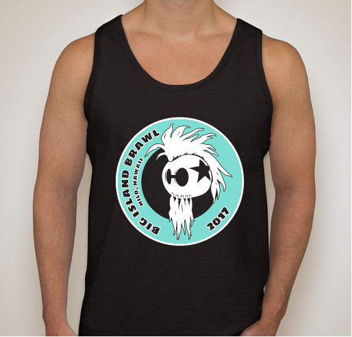 Get Your Offical Inaugural Big Island Brawl T-Shirt Fundraiser - unisex shirt design - front