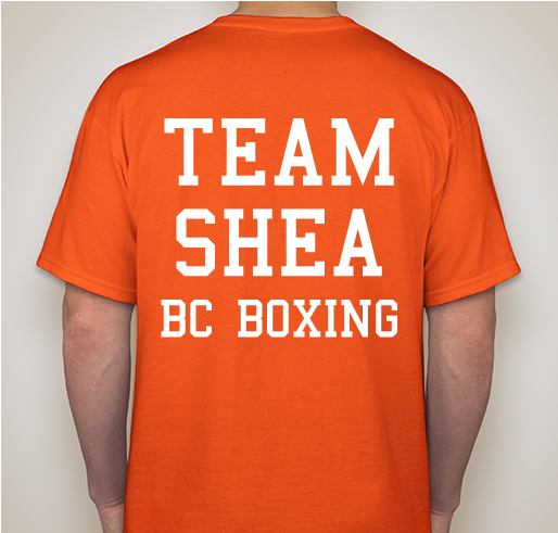 Warrior Shea shirts Fundraiser - unisex shirt design - back