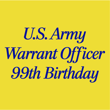 U.S. Army Warrant Officer Birthday - VIRTUAL 5K T-Shirt! shirt design - zoomed