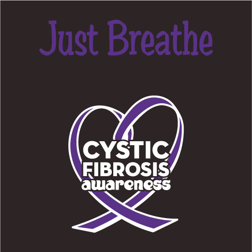Team Nathan!!Cystic Fibrosis Awareness!! shirt design - zoomed
