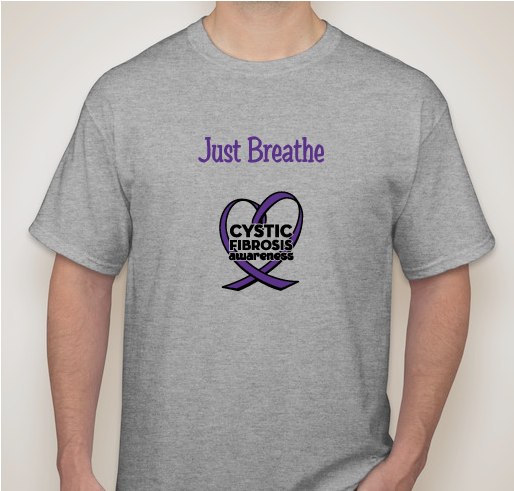 Team Nathan!!Cystic Fibrosis Awareness!! Fundraiser - unisex shirt design - front