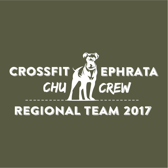 CrossFit Ephrata Regionals Team 2017 shirt design - zoomed