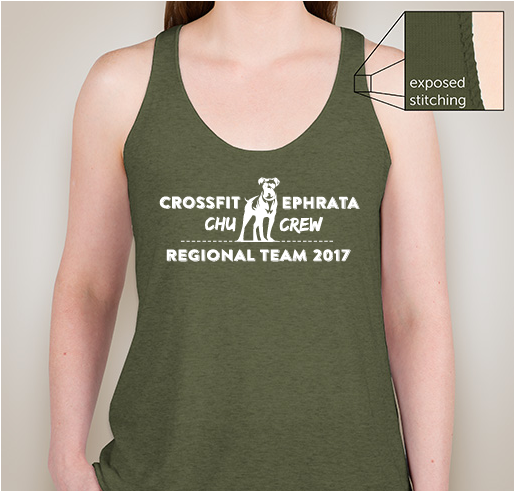 CrossFit Ephrata Regionals Team 2017 Fundraiser - unisex shirt design - front