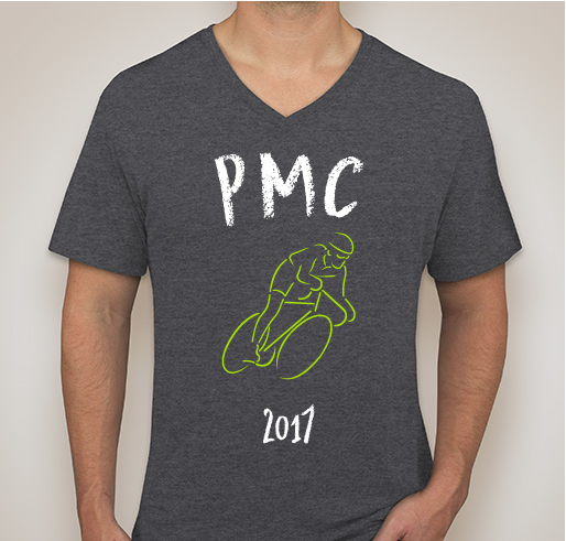 Gene Kain's PMC 2017 Ride Fundraiser - unisex shirt design - front