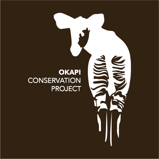 30 Years of Saving Okapi shirt design - zoomed