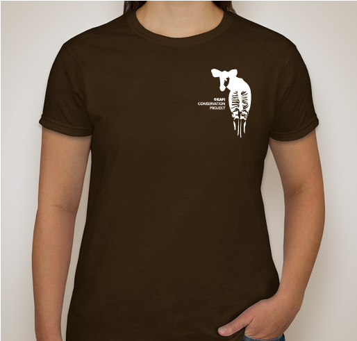 30 Years of Saving Okapi Fundraiser - unisex shirt design - front