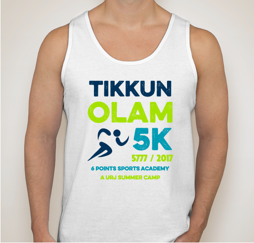 6 Points Sports Academy Tikkun Olam 5K 2017 Fundraiser - unisex shirt design - front