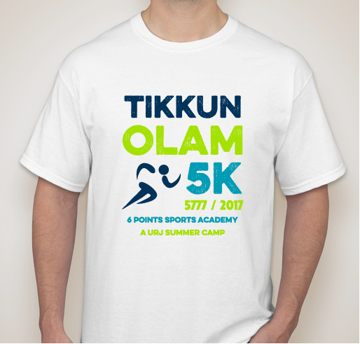 6 Points Sports Academy Tikkun Olam 5K 2017 Fundraiser - unisex shirt design - front