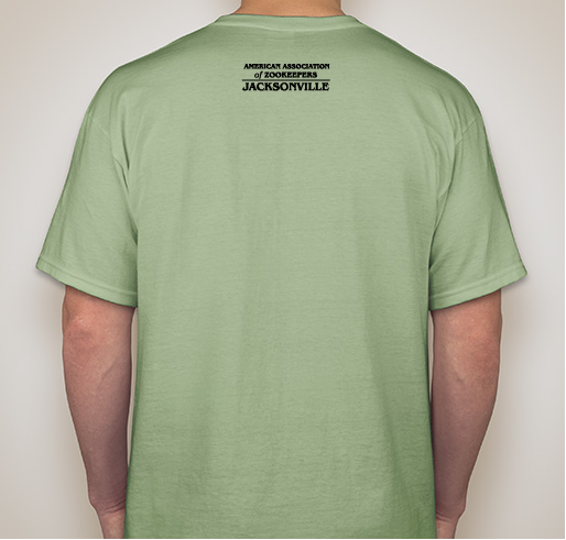 AAZK Jacksonville Bowling for Rhinos 2017 Fundraiser - unisex shirt design - back