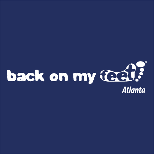 Back on My Feet Logo T-Shirts and Tank Tops shirt design - zoomed