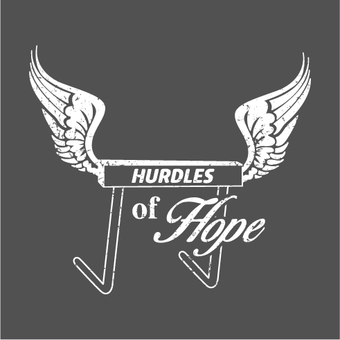 Hurdles of Hope shirt design - zoomed