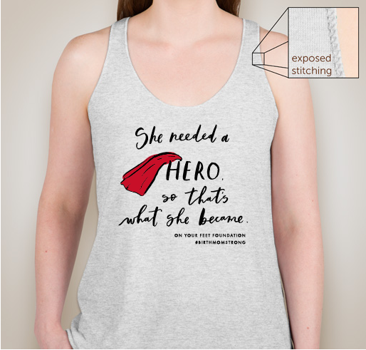 She Needed a Hero Fundraiser - unisex shirt design - front