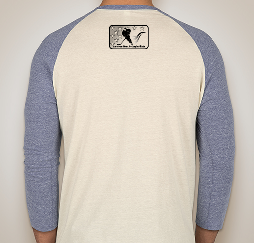 American Street Hockey Institute Fundraiser - unisex shirt design - back