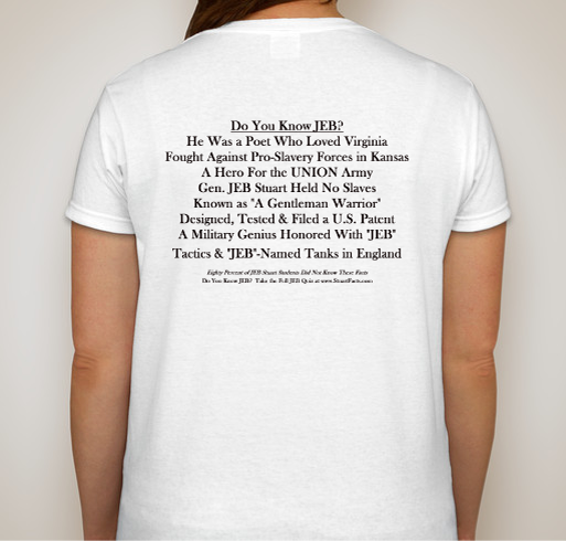 Know Jeb Fundraiser - unisex shirt design - back
