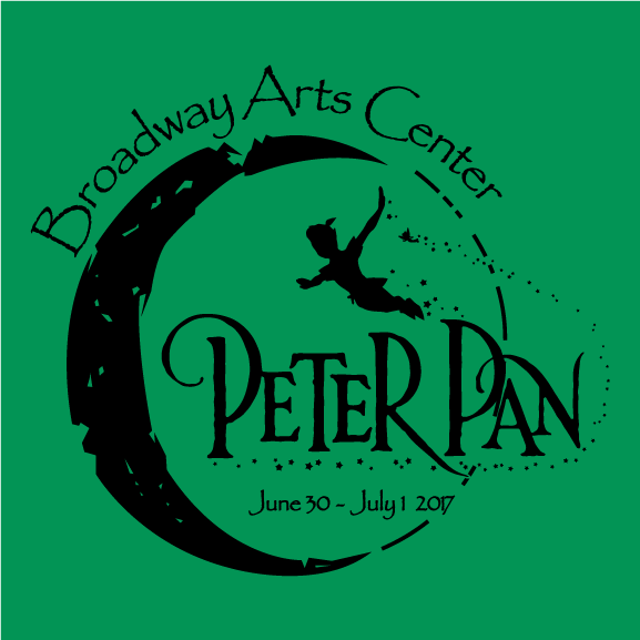 PETER PAN PRODUCTION shirt design - zoomed