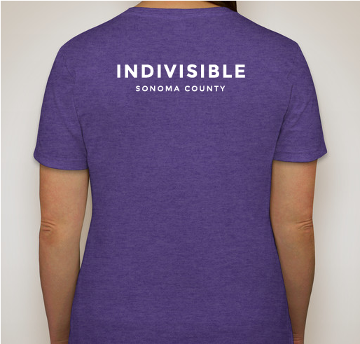 All Politics is Local: Join the Summer of Indivisible Campaign Fundraiser - unisex shirt design - back
