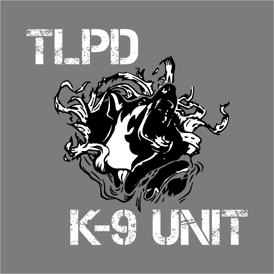 Turtle Lake Police Department K9 T-Shirts shirt design - zoomed