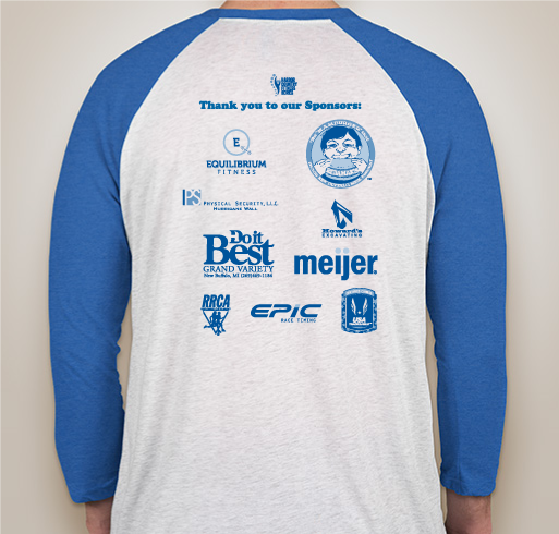 Big Smiles 5K Run/Walk - 2017 Fundraiser - unisex shirt design - back