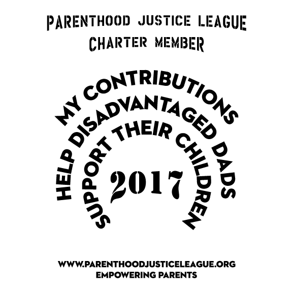 Parenthood Justice League Charter Member shirt design - zoomed