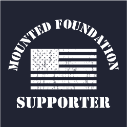 Mounted Police Foundation of Rockland County shirt design - zoomed