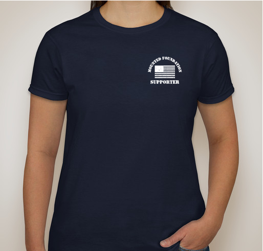 Mounted Police Foundation of Rockland County Fundraiser - unisex shirt design - front