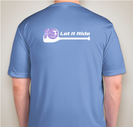 Wellness Warriors "Let it Ride" Fundraiser - unisex shirt design - back