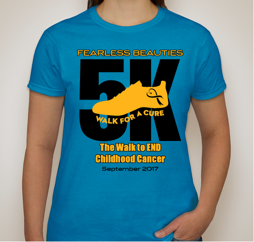 St Jude's Childhood Cancer 5K Fundraiser - unisex shirt design - front