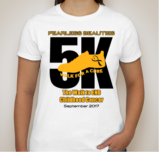 St Jude's Childhood Cancer 5K Fundraiser - unisex shirt design - front