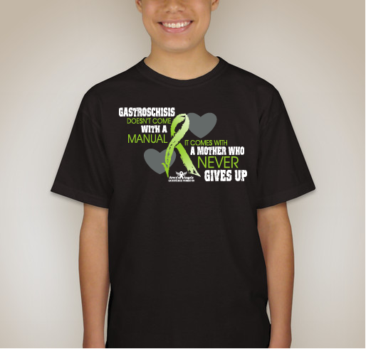Gastroschisis Moms Fundraiser - unisex shirt design - back