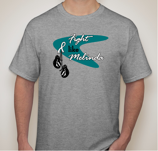 Melinda's Fight Fundraiser - unisex shirt design - front