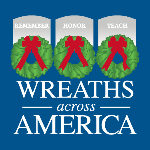 Wreaths Across America 2017 shirt design - zoomed