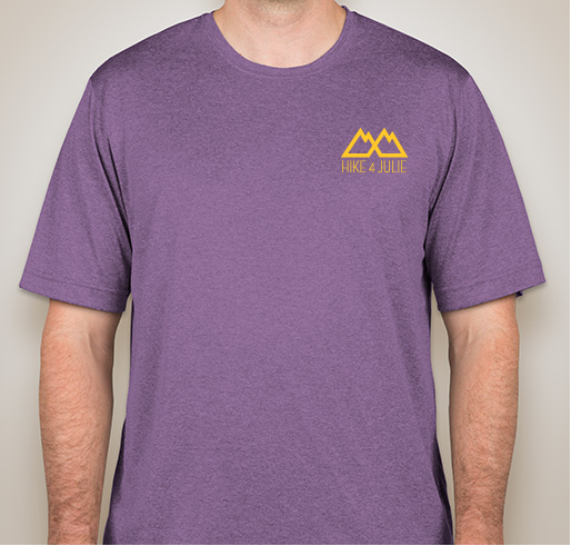 Hike for Julie Fundraiser - unisex shirt design - front