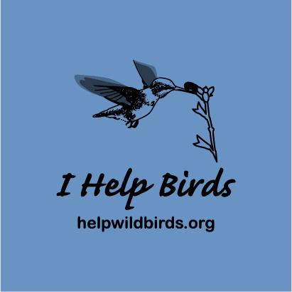 BUY A SHIRT and HELP WILD BIRDS! shirt design - zoomed