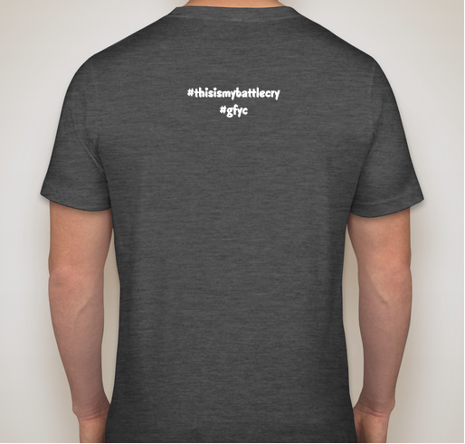 GFYC 2018 Fundraiser - unisex shirt design - back
