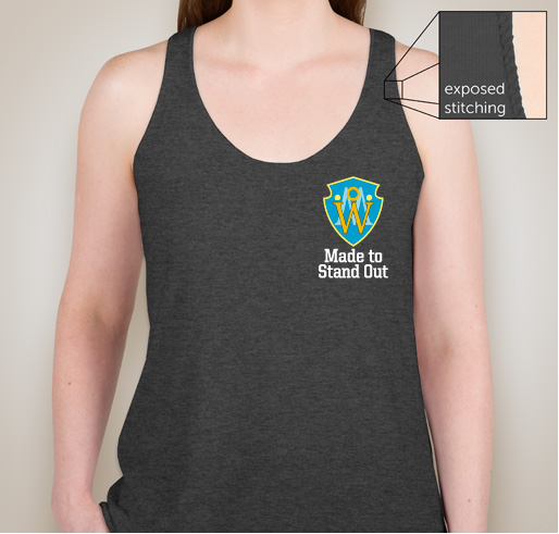WYATT WARRIORS Made to Standout Fundraiser - unisex shirt design - front