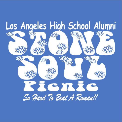 Los Angeles High School Centennial Celebration Fundraiser shirt design - zoomed