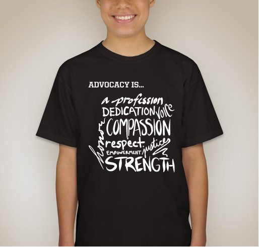 Honor Advocacy shirt design - zoomed