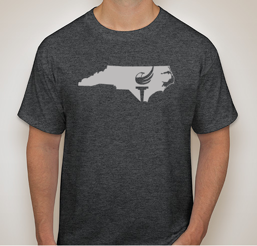 North Carolina Libertarian T-Shirt, in time for the LPNC Convention Fundraiser - unisex shirt design - small
