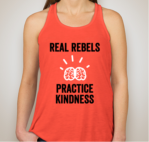 The Mind Body Project: REAL Rebels Fundraiser - unisex shirt design - front