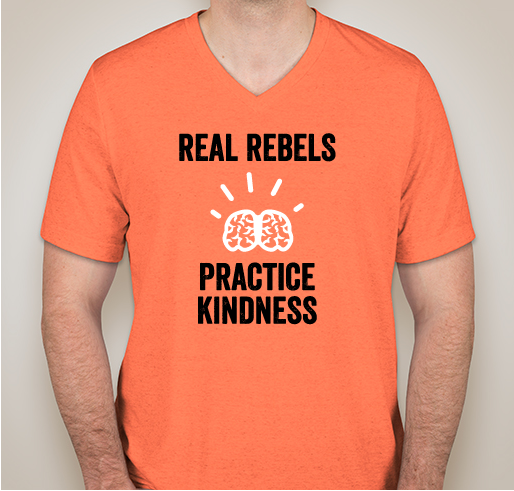 The Mind Body Project: REAL Rebels Fundraiser - unisex shirt design - front