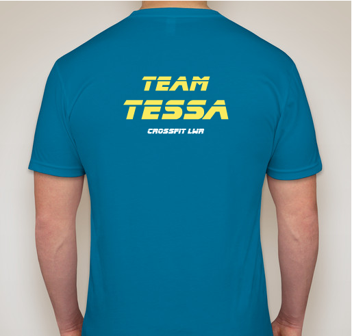 Team Tessa 2017 CrossFit Games Fundraiser - unisex shirt design - back