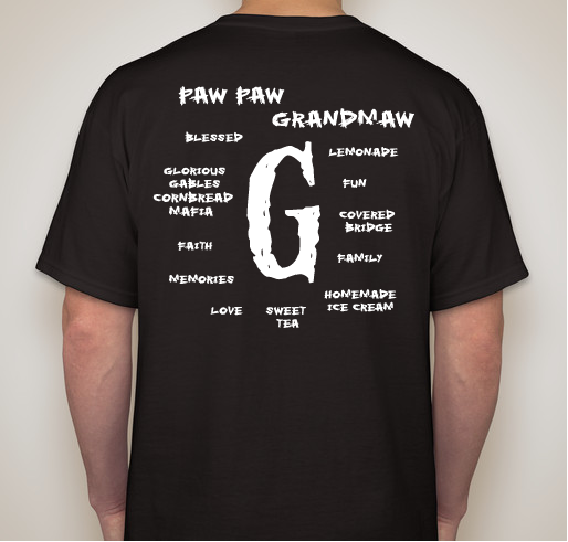 Gable Family Reunion T-shirts Fundraiser - unisex shirt design - back