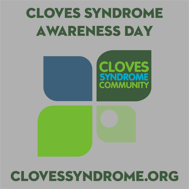 CLOVES Syndrome - CLOVES Awareness Day shirt design - zoomed