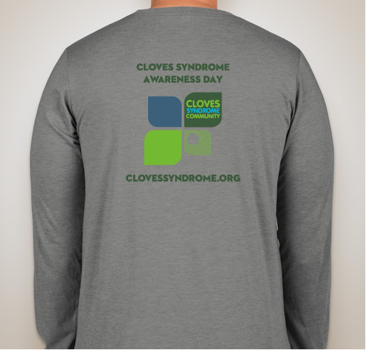 CLOVES Syndrome - CLOVES Awareness Day Fundraiser - unisex shirt design - back
