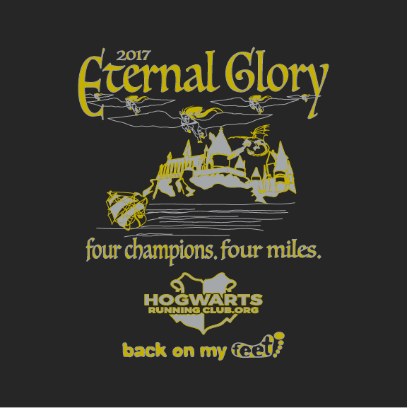 HRC Eternal Glory 4mile Event! shirt design - zoomed