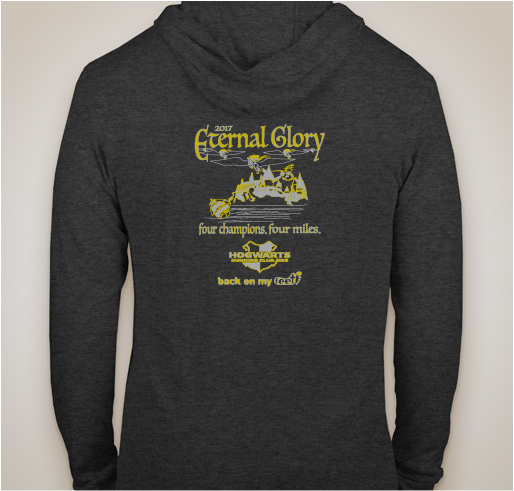 HRC Eternal Glory 4mile Event! Fundraiser - unisex shirt design - back