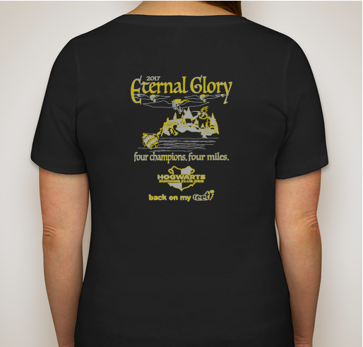 HRC Eternal Glory 4mile Event! Fundraiser - unisex shirt design - back