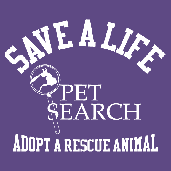 Pet Search Summer Fundraiser! shirt design - zoomed
